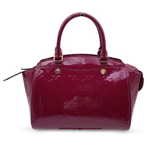 louis vuitton brea pm vernis|Louis Vuitton Brea PM Monogram Vernis Patent Leather .